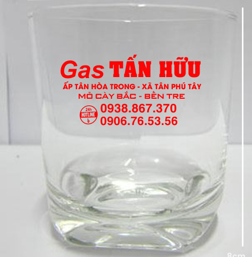 Alternative view of Ly thủy tinh in logo giá rẻ