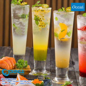 Ly bia thủy tinh Viva Footed dung tích 420ml