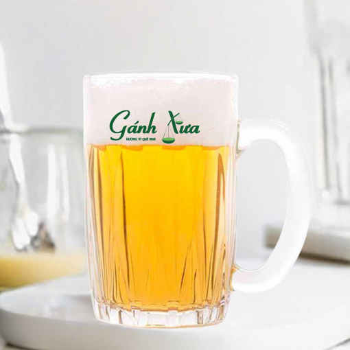 Ly thủy tinh quai bia nhà hàng quán ăn Hiệu Prim UG-130 320ml