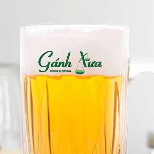 Alternative view of Ly thủy tinh quai bia nhà hàng quán ăn Hiệu Prim UG-130 320ml