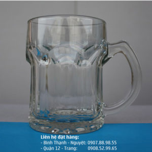 Ly thủy tinh quai bia Union UG-332 dung tích 355ml