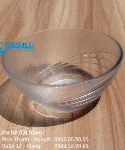 Chén thủy tinh nhám cát Indonesia