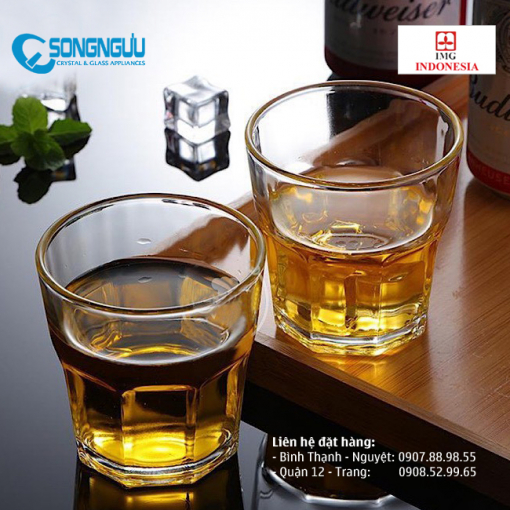 Alternative view of In Ly thủy tinh sọc khía dung tích 306ml