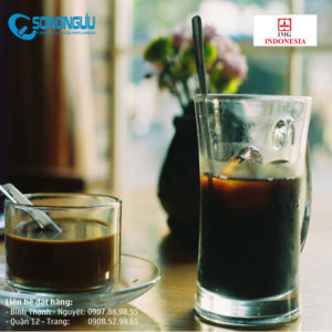 Ly cà phê đá quai eo Indonesia 350ml