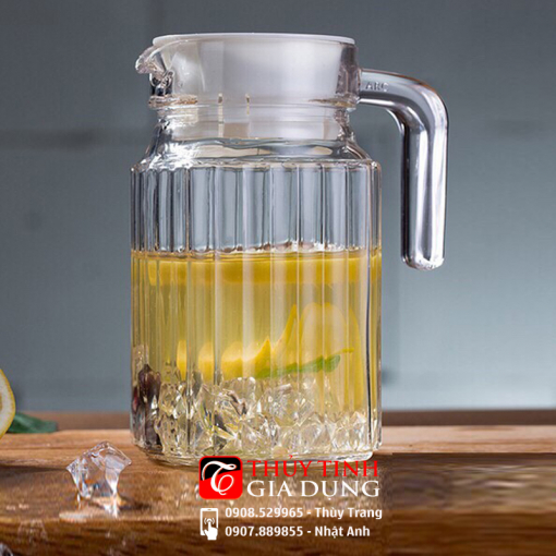 Alternative view of Bình thủy tinh trơn Indonesia 750ml