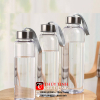 Chai nước thủy tinh dây đen 530ml - Ảnh 4