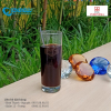 Ly thủy tinh ống Indonesia cao 14cm - Ảnh 3