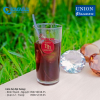 Ly thủy tinh ống Indonesia cao 14cm - Ảnh 6