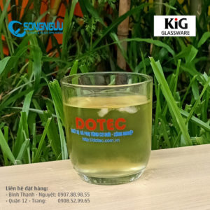 Ly trà đá bầu lùn in logo