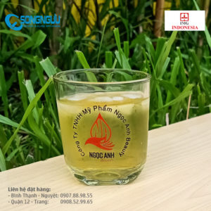 Ly trà đá in logo làm khuyến mãi