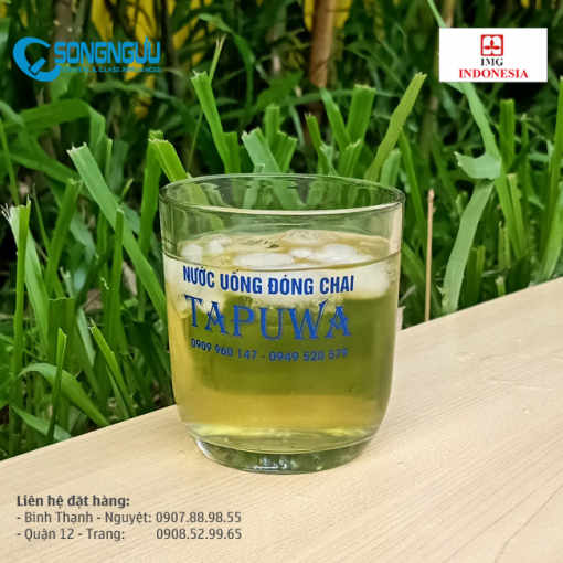 Alternative view of Ly trà đá bầu lùn in logo 230ml
