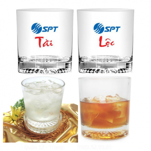 Alternative view of Bộ 6 ly thủy tinh Thái Lan làm quà tặng