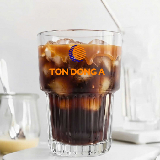 Ly thủy tinh cao cấp cà phê Hiệu Deli dung tích 330ml