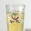 Ly thủy tinh xoắn in logo theo yêu cầu dung tích 400ml - Ảnh 3