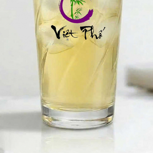 Alternative view of Ly thủy tinh xoắn in logo theo yêu cầu dung tích 400ml