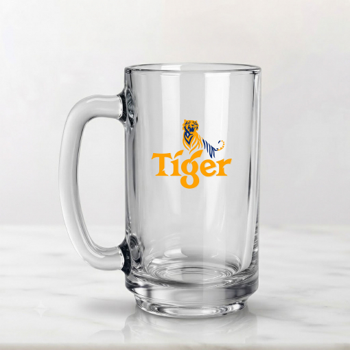 Ly quai King Beer cao cấp in logo theo yêu cầu làm quà tặng dung tích 415ml