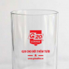 Ly thủy tinh ống trung đáy hơi mỏng 260ml in logo và nội dung theo yêu cầu - Ảnh 2