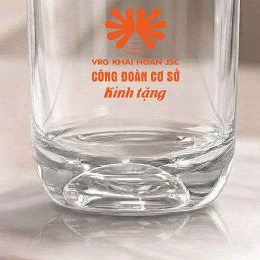 Alternative view of Ly thủy tinh chặt góc 270ml in logo và nội dung theo yêu cầu